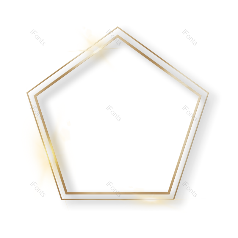 边框图片,简约元素,金属PNG,渐变免抠素材